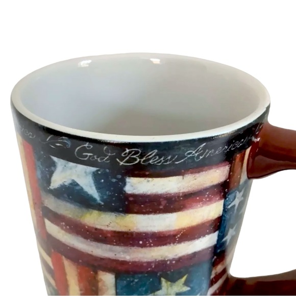 Vintage 16 oz. Old Glory 5036010 SW#1 LANG Mug Art Work by Susan Winget - Picture 6 of 9